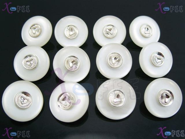 nkpf00774 Clear Wholesale Crafts Fabric Textile 12pcs Assembled Resin Love Design Buttons 3