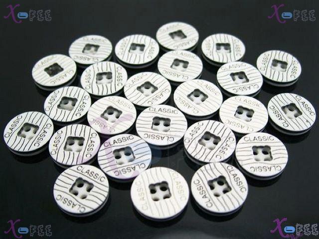 nkpf00873 NEW Wholesale Fabric Textile Popular 24pcs Abstraction Character Resin Buttons 3