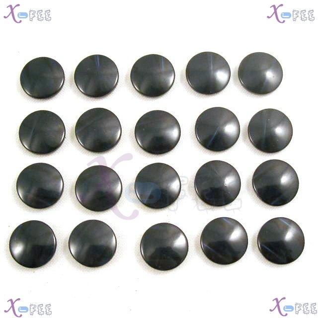 nkpf01076 Wholesale Crafts Sewing Fabric Textile 20pcs Navy Blue 24L Good Resin Buttons 3