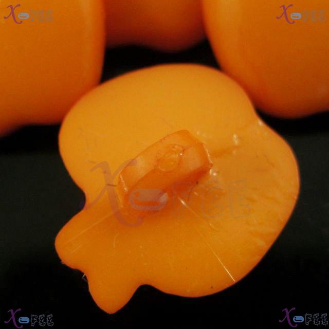 nkpf01113 Wholesale Crafts Sewing Fabric Textile Trend 24pcs Orange Apples Plastic Buttons 2